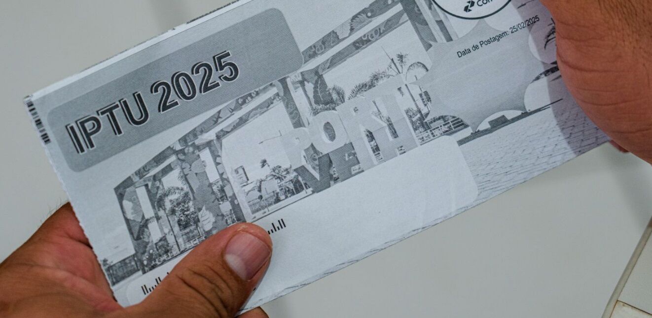 Prazo para pagar o IPTU/2025 e TRSD/2024 com 10% de desconto termina nesta segunda-feira (31)