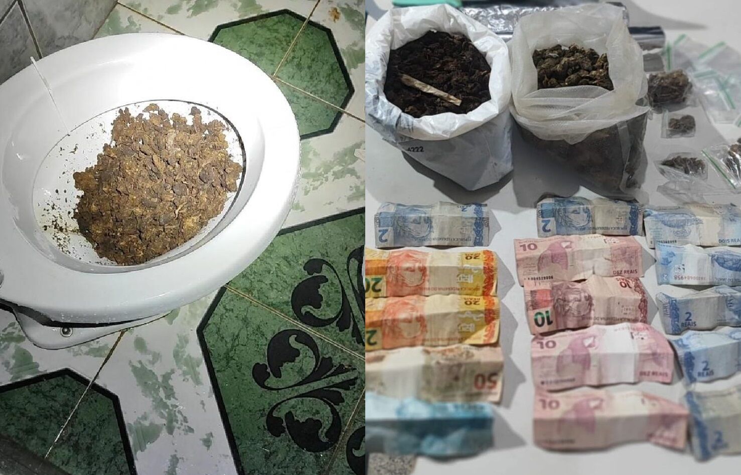 LOJINHA DO TRÁFICO - Casal é preso em Ariquemes por tráfico de drogas