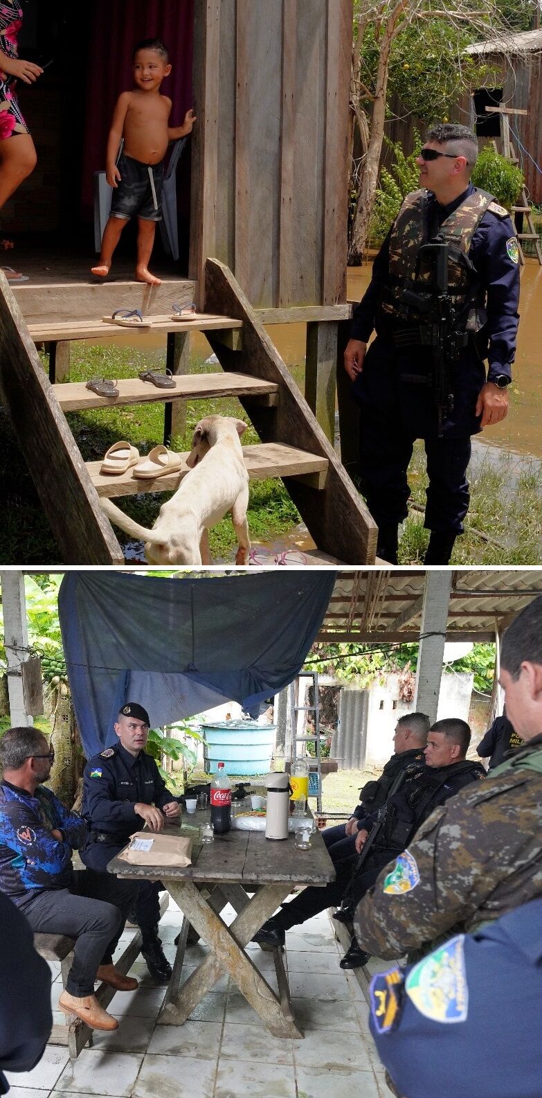 10 VILAS E POVOADOS - Comandante-geral da PM visita toda região do Baixo Madeira
