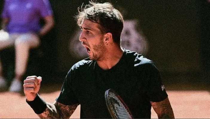 FOGUETE EM DISPARADA - Brasileiro vence maior título da carreira e sobe 34 posições no ranking ATP

