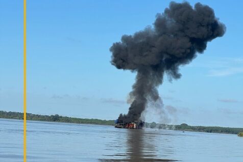 NO RIO MADEIRA - PF deflagra Operação Big Draga para reprimir crimes ambientais no Rio Madeira