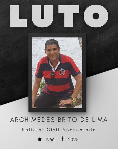 NOTA DE PESAR - Polícia Civil se despede do 'Brito', destacado membro da segurança de RO

