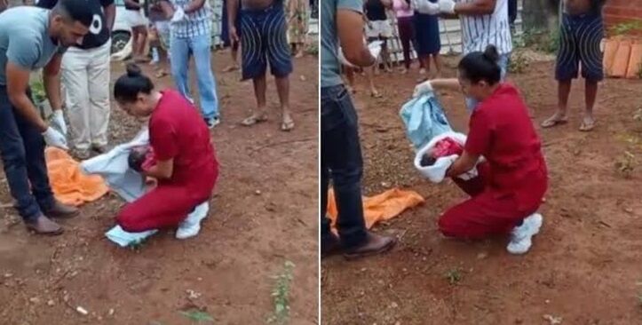 BEBÊ ABANDONADO - Avó é presa e mãe adolescente apreendida; criança teve pé e orelha amputados