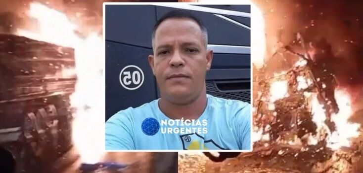 MOTORISTA CARBONIZADO É IDENTIFICADO - Caminhoneiro morre carbonizado após colisão entre carretas na BR-364
