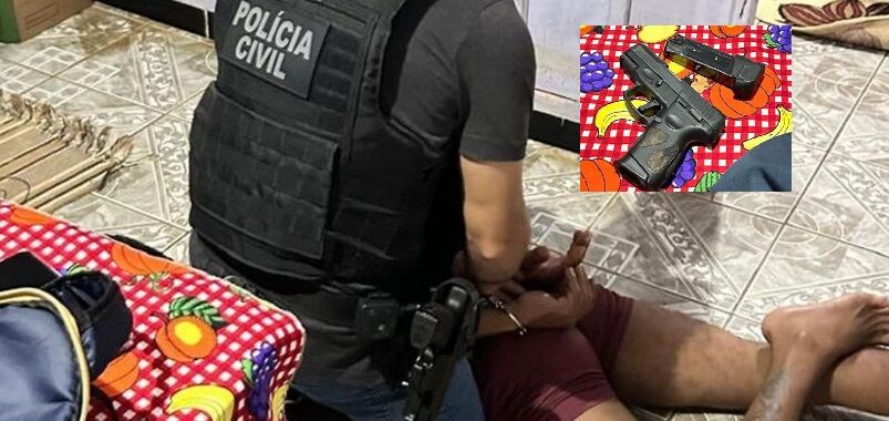 VALENTÃO FROUXOU - Polícia prende suspeito de homicídios que agredia companheira
