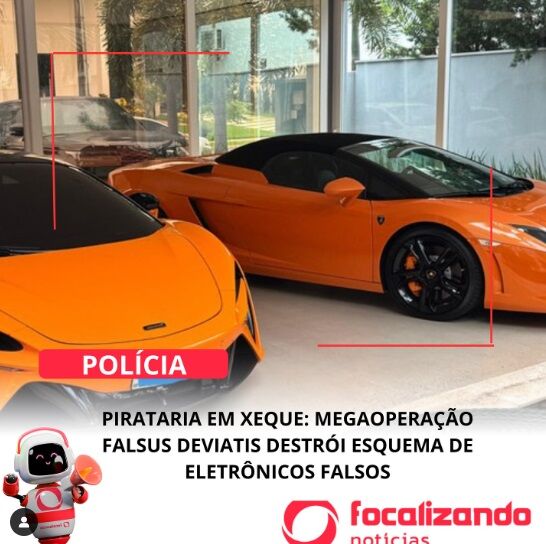 LAVAGEM DE DINHEIRO - PF, Polícia Civil e Receita Federal deflagram megaoperação contra comércio ilegal de eletrônicos em Cuiabá
