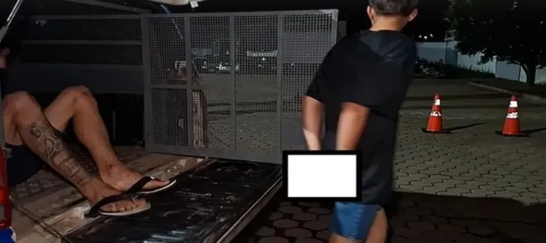 JI-PARANÁ - Empinada acaba em fuga, queda e apreensão de adolescentes