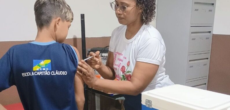Porto Velho promove Semana de Saúde nas Escolas com intensificação da vacinação