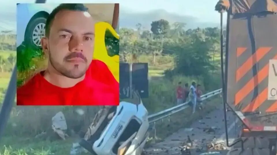 TOTAL DESTRUIÇÃO - Colisão entre carreta e carro de passeio deixa uma vítima fatal na BR-364