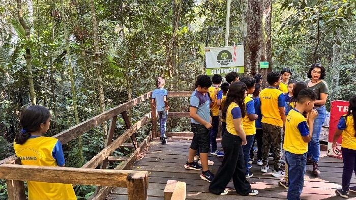 Projeto “Mãos que Protegem” leva educação ambiental aos estudantes da rede municipal