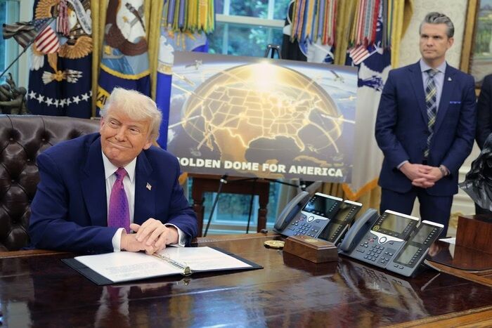 DOMO DE OURO - Donald Trump avisa que construirá o sistema antimísseis dos EUA