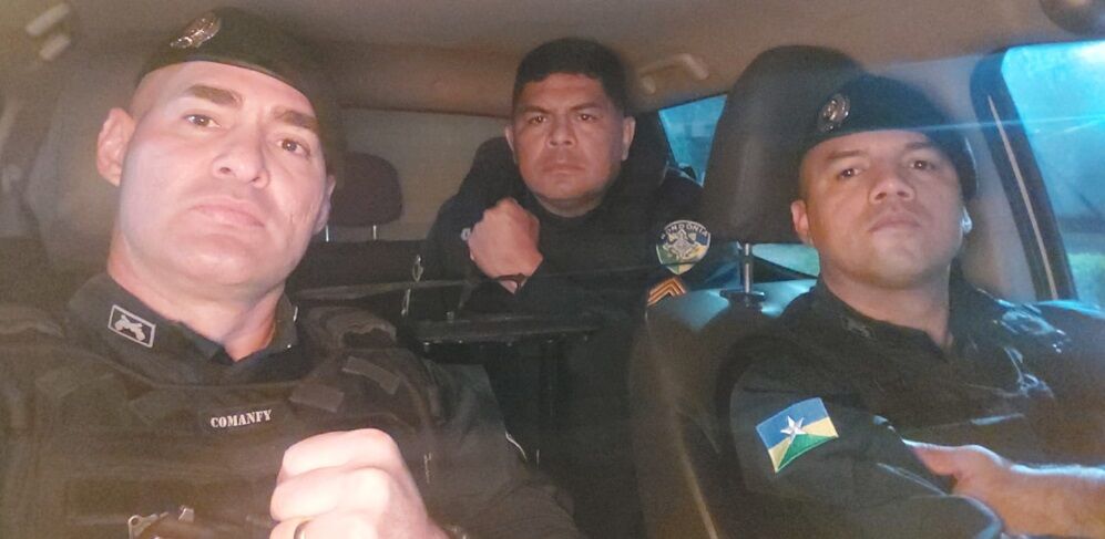 MAS UM FUGIU - Cerco policial prende dois irmãos foragidos na região central de Porto Velho 

