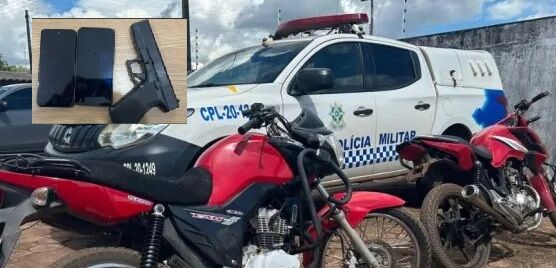 DIA DO AZAR - PM frustra roubo na zona rural de Espigão do Oeste e prende dois suspeitos armados 

