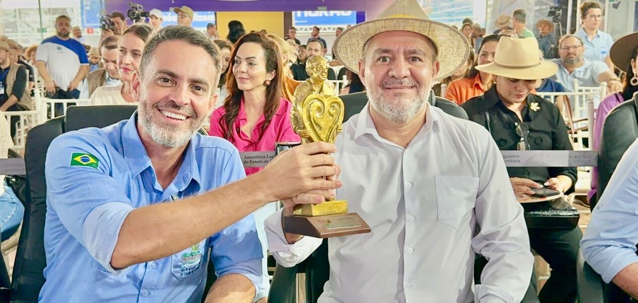 Porto Velho é premiada pelo TJRO na Rondônia Rural Show por liderança na campanha "Declare Seu Amor"