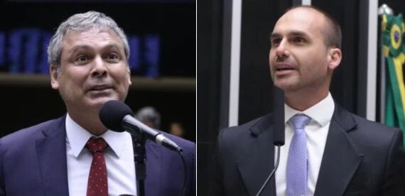 ATAQUE DE MATILHA - PT na Câmara pede cassação do mandato de Eduardo Bolsonaro
