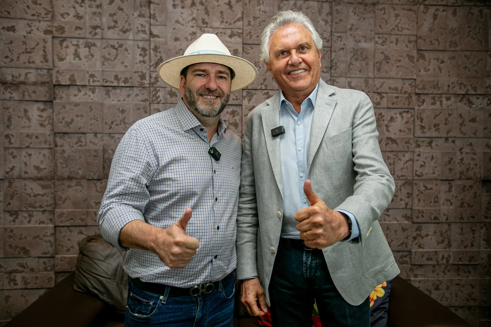 'É UMA HONRA PARA NÓS' - Governador Ronaldo Caiado é recepcionado pelo presidente Alex Redano na 12ª Rondônia Rural Show em Ji-Paraná

