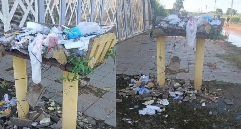 INDIGNAÇÃO E REVOLTA - Moradores de Guajará-Mirim cobram ação do poder público diante de acúmulo de lixo nas calçadas 
