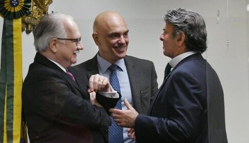 JUÍZES EM 'SINTONIA FINA' - Fux e Moraes rechaçam que haja qualquer mal-estar entre eles