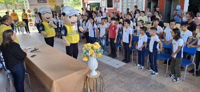 AÇÃO EDUCATIVA - Segunda edição do “Projeto Agente Mirim da Cidadania no Trânsito” é iniciada em Porto Velho