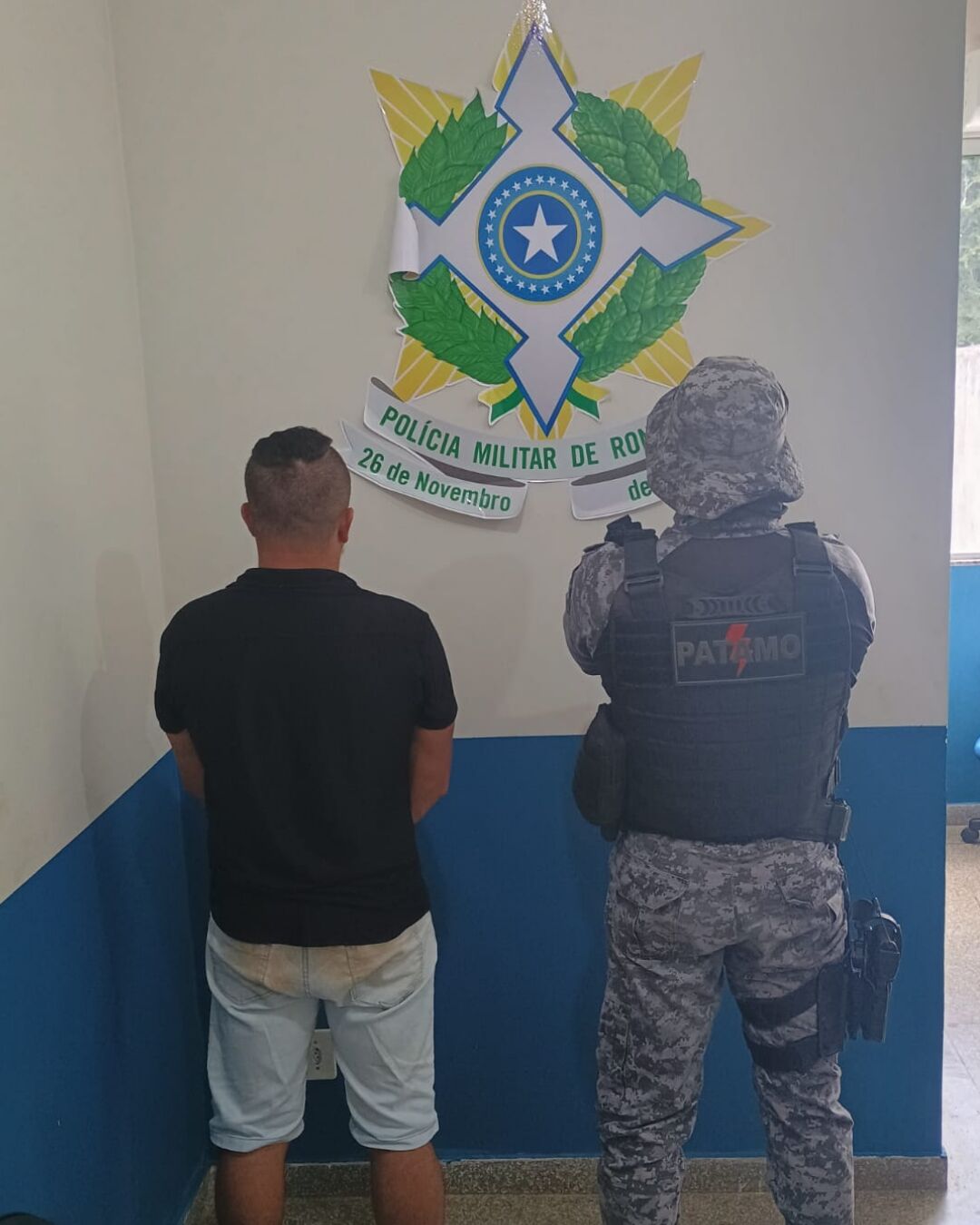 OURO PRETO DO OESTE - Mandado de prisão é cumprido durante patrulhamento rural