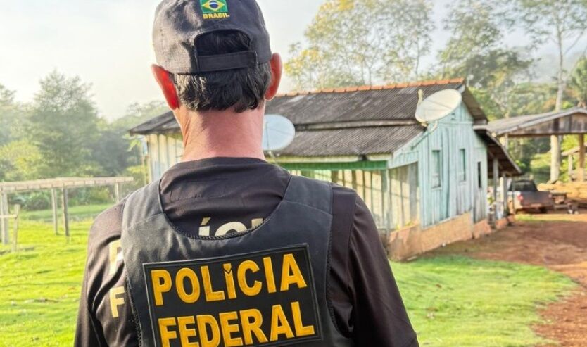 OPERAÇÃO GOAAPIRANGA - PF deflagra ação contra extração ilegal de madeira em terras indígenas de Rondônia 

