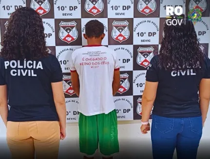 PRESO EM MUTUM PARANÁ - FORAGIDO DA JUSTIÇA DO ACRE É CAPTURADO PELA POLÍCIA CIVIL
