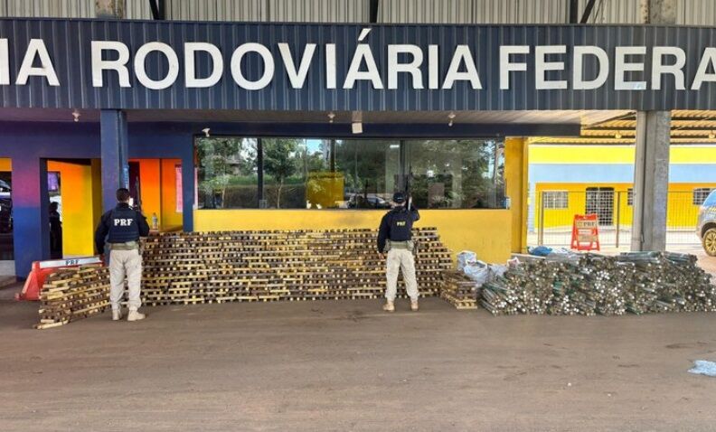 FACÇÕES INVADEM TODAS AS RODOVIAS - PRF realiza maior apreensão de drogas da história em Rondônia: mais de duas toneladas de entorpecentes 

