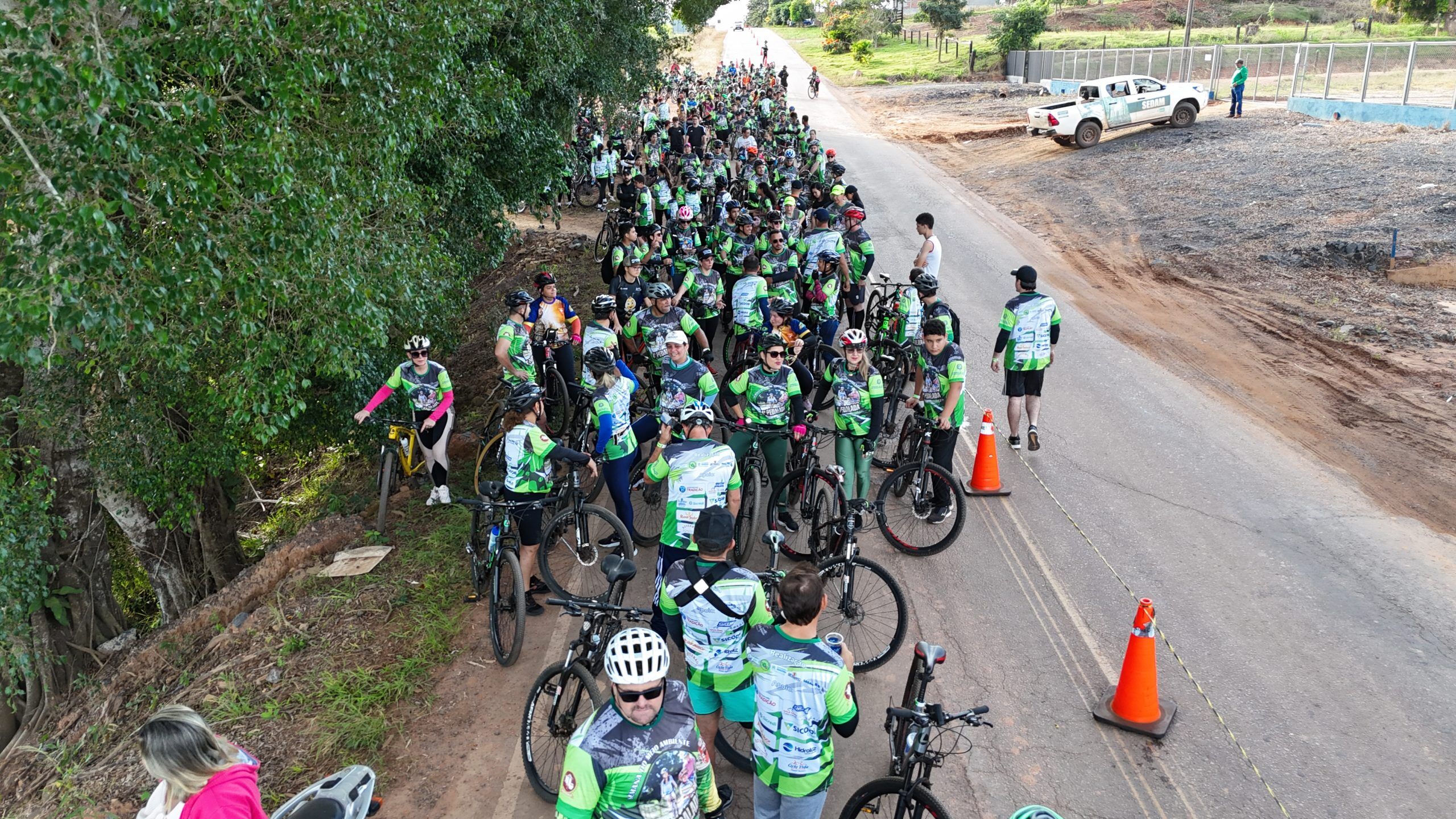 POLÍCIA MILITAR CIDADÃ - Cerca de 600 ciclistas participam da 4ª Pedalada pela Natureza em Alta Floresta