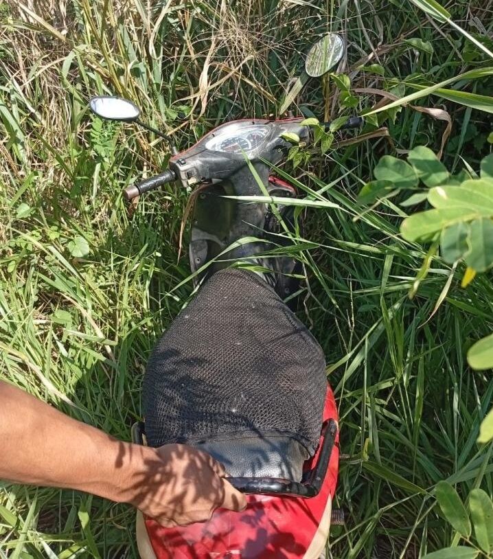 SEGURANÇA LIGEIRA - MOTOCICLETA FURTADA É RECUPERADA EM AÇÃO RÁPIDA DA POLÍCIA MILITAR

