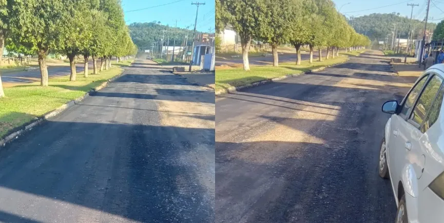 RUAS ABANDONADAS - DER inicia operação tapa-buraco em Colina Verde após indicação do deputado Delegado Lucas

