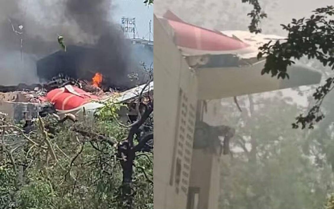 TRÁGICO ACIDENTE - Avião cai na Índia após decolar com 242 pessoas a caminho de Londres
