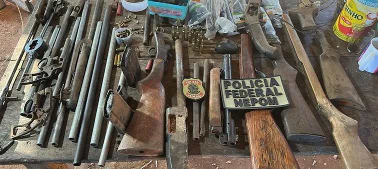 OPERAÇÃO MAGNUS TERMINUS - PF desarticula grupo de tráfico internacional de armas em Rondônia

