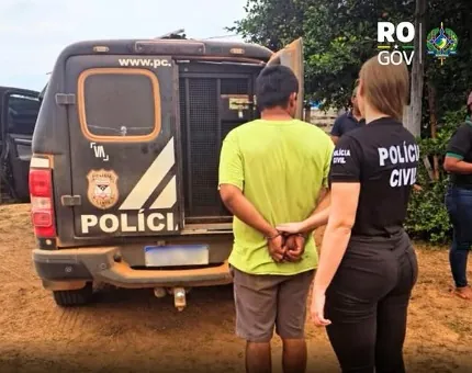 MATOU COLEGA DE TRABALHO - Polícia Civil de Rondônia Prende Suspeito de Homicídio na Zona Rural de Guajará-Mirim 
