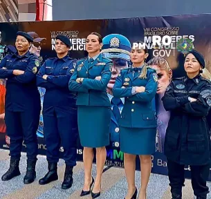 MULHERES GUERREIRAS DE RO - Militares femininas representam o Estado no 8º Congresso Brasileiro das Mulheres na Polícia no MS 