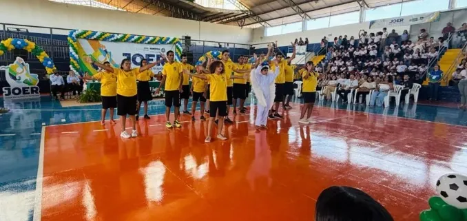 DESPORTO ESCOLAR - Fases Regionais do Joer 2025 são abertas em Guajará-Mirim e Jaru com participação dos jovens atletas