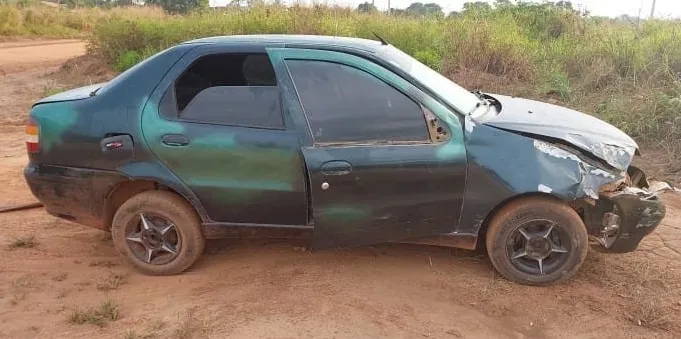 DANOS MATERIAIS - Polícia Militar recupera veículo furtado em Rolim de Moura 
