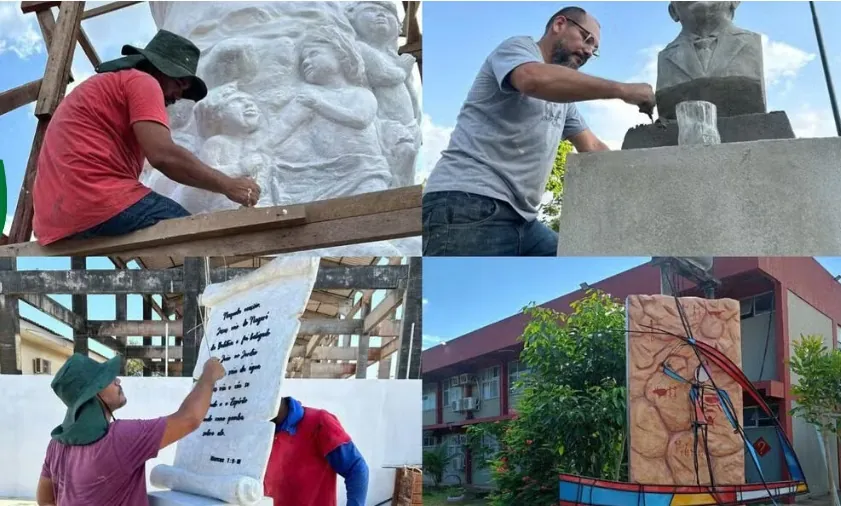 J. MÁRCIO - Artista é responsável por obras que eternizam a cultura amapaense ... - Veja mais em https://portalamazonia.com/arte/j-marcio-artista-cultura-amapa/