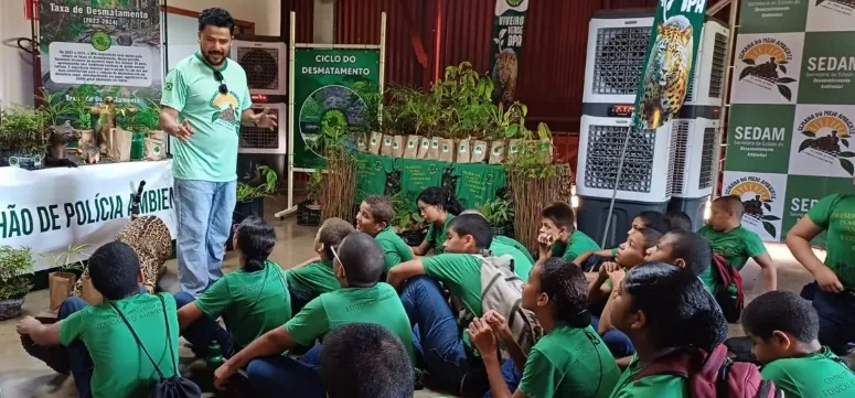 DE 27 A 29 NA CAPITAL - Governo de RO encerra atividades da Semana do Meio Ambiente com exposição interativa em Porto Velho

