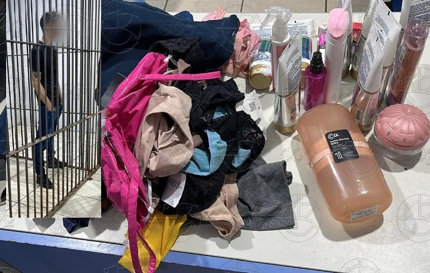 PRESOS - Casal é detido após furtar farmácia e loja de roupas na zona Sul
