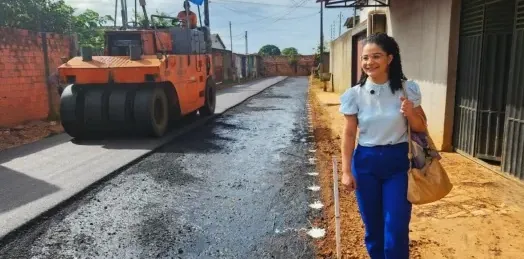 10 KM DE ASFALTO - Governo de Rondônia asfalta 30 ruas no Bairro Três Marias, em Porto Velho 
