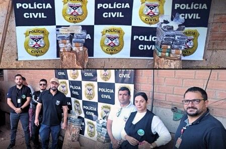 DROGAS DESTRUÍDAS - POLÍCIA CIVIL INCINERA MAIS DE 20 KG DE ENTORPECENTES EM COLORADO DO OESTE