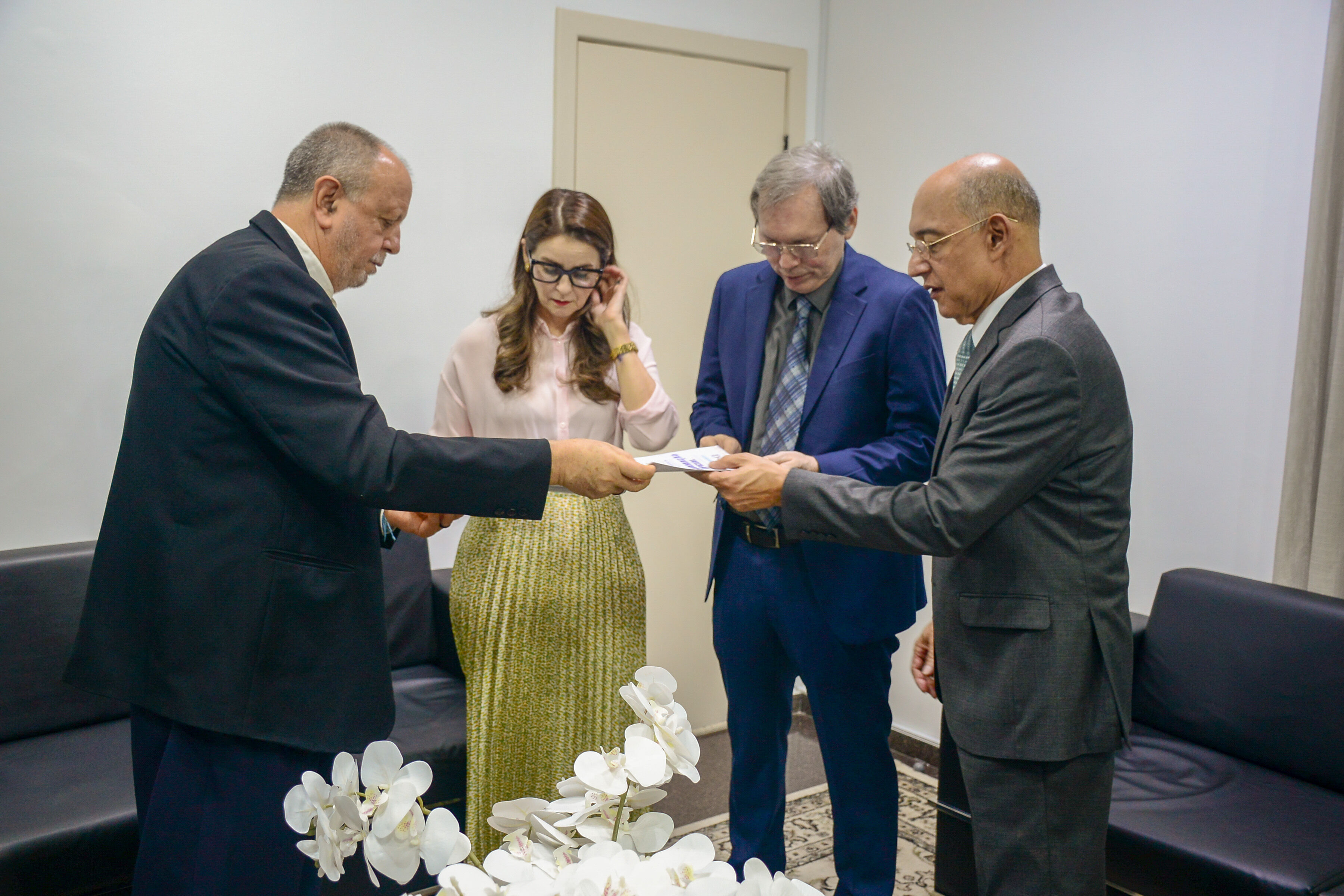 CELEBRAÇÃO JUBILAR - TRT-14 recebe convite para celebração do centenário da Arquidiocese de Porto Velho

