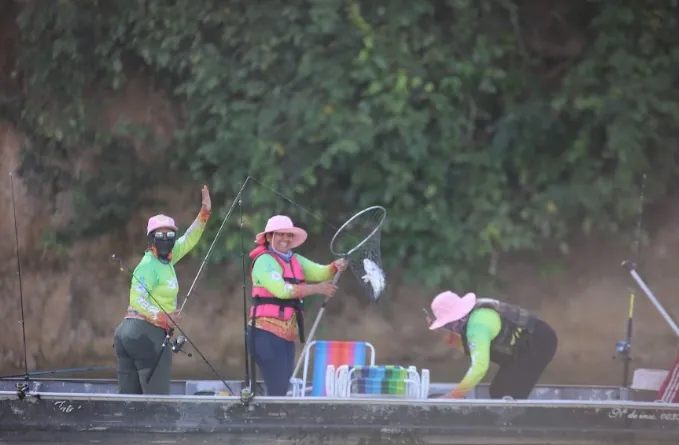 PESCA EMBARCADA E DE BARRANCO - Com recorde de participantes, Elas Pescando se consolida como maior circuito feminino

