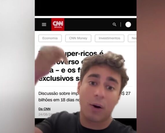 NARRATIVA DESMASCARADA - Nikolas Ferreira critica aumento do IOF e vídeo viraliza nas redes sociais; veja o vídeo