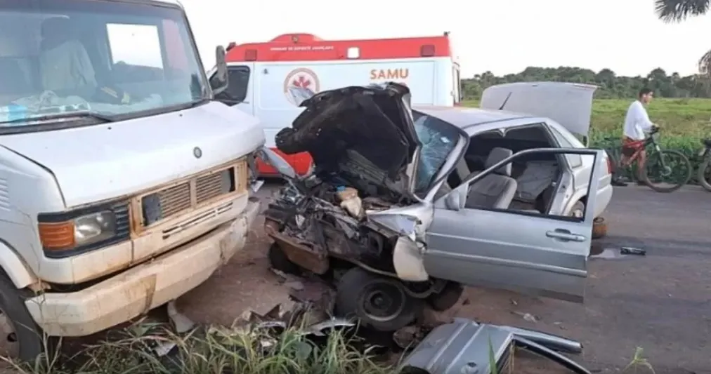 ESTRADA TRÁGICA - Acidente na Linha 94: motorista perde o controle do veículo e invade pista contrária em Ji-Paraná 
