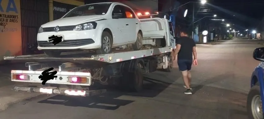 CAIU NA PATRULHA - Veículo furtado é recuperado pela PM na zona sul de Porto Velho; homem é preso por receptação