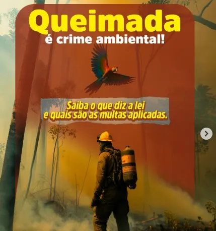 FOGARÉU PODE SER EVITADO - Autoridades reforçam combate às queimadas ilegais em Rondônia: “Diga NÃO às queimadas”
