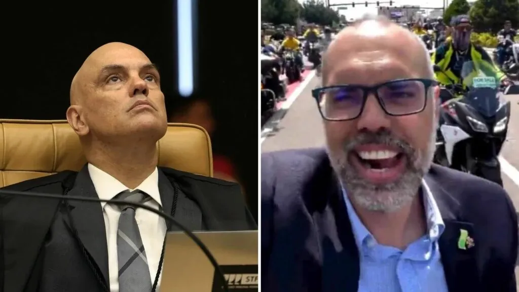 CONTINUA AGREDINDO EUA - Moraes impõe nova multa a Allan dos Santos por “desprezo” ao STF