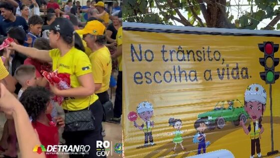 Mais de 54 mil pessoas foram alcançadas por ações educativas de trânsito em Rondônia no mês de junho