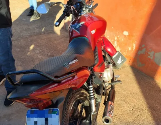 CAVALO DE AÇO -  Moto furtada é recuperada pela PMRO
